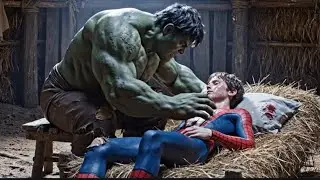  Incredible Hulk save spiderman #spiderman #spiderverse #newmarvelmovie 