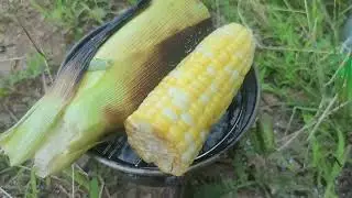 Corn on the Cob two ways with the Kelly Kettle