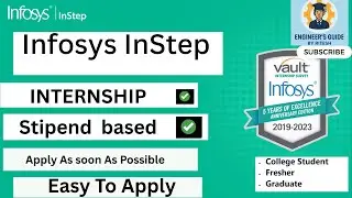 Infosys InStep Hiring Interns 🔥 Best Internship Program in India