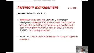 22. Operations strategies_Inventory management