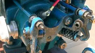 Old Engines in Japan 1950s NIKKOKU Engine Type 3B 6hp