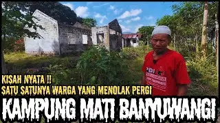 KAMPUNG MATI INI HANYA DIHUNI SATU ORANG..SUASANANYA BIKIN MERINDING