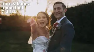 Amy & James, Apton Hall, 7/4/24