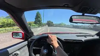 BMW E30 M3 Evo II POV Test Drive