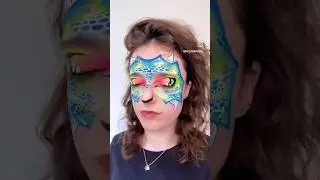 Dragon face paint tutorial 🐉✨ #facepainting #facepaint #facepaintingtutorial #dragon