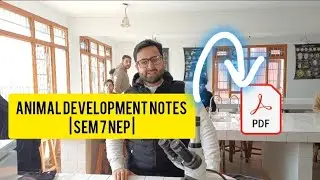 РАЗВИТИЕ ЖИВОТНЫХ | 7-й семестр NEP | Заметки по зоологии для 4-го курса | Кашмирский университет