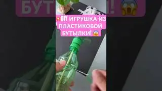 💥DIY ИГРУШКА ИЗ ПЛАСТИКОВОЙ БУТЫЛКИ!#handmadewaterfall#поделкидлядетей #своимируками #experiment