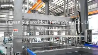 半自動龍門式剝漆清洗機Semi Auto Gantry Ultrasonic Cleaning Machine 剝漆清洗Automotive parts paint removal cleaning