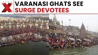 Varanasi Celebrates Devotion as Pilgrims Gather for Sacred River Ceremony
