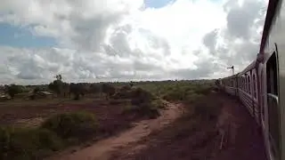 Lunatic Express Train Between Nairobi and Mombasa