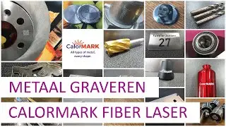 Metaal graveren en markeren met een fiber laser