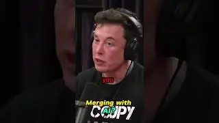 Elon talks about us merging with AI#elonmusk