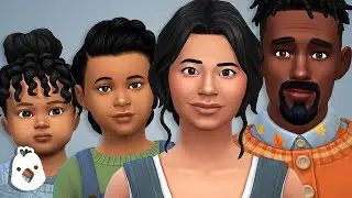 The Sims 4 Cottage Living Create a Sim is the BEST we've had!
