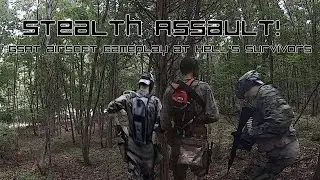Stealth Assault! GSAT Airsoft Gameplay at Hell's Survivors, Michigan