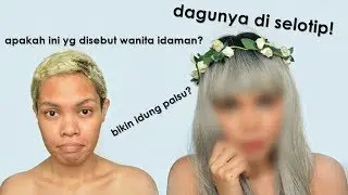 BERUSAHA MERUBAH WAJAH GUE! pake selotip & idung palsu