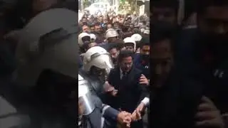 Rajab butt heavy protocol in Lahore court | Exclusive video|