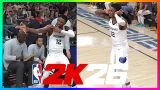 2K Added Ja Morant's Gun & Grenade Celebration in NBA 2K26...