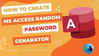 Random password generator using ms access |Rover