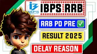 📢 IBPS RRB PO Prelims 2025 Result DATE 😱
