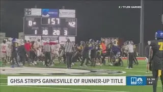 GHSA strips Gainesville of state football runner-up title after using ineligible player