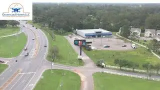Digital Billboard drone and video footage