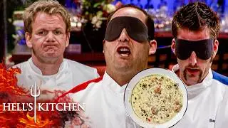 Matt & Ben Battle To Identify the Ten Hidden Ingredients | Hell's Kitchen