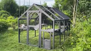 Aivituvin AIR52 Outdoor Cat Run  Large Cat Enclosure