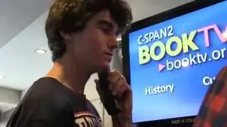 Inside the C-SPAN Bus at Burlington High School