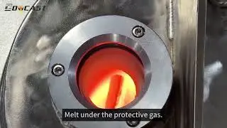 How to Cast 50kg Silver Bars into Plate? -50KG silver continuous casting machine