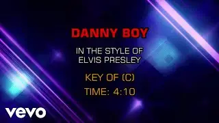 Elvis Presley - Danny Boy (Karaoke)