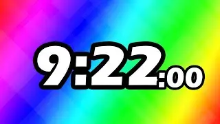 9 Minutes and 22 Second TIMER Countdown