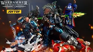 Unboxing New joytoy warhammer 40k Alpha Legion Saboteur Consul