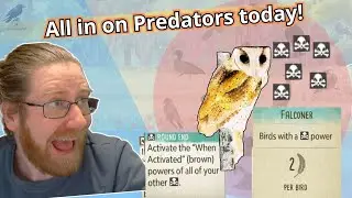 And today we are playing PREDATORS! #wingspan #asiaexpansion