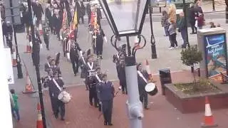 Neath Remembrance day March
