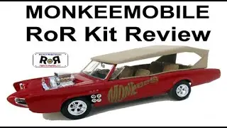 The Monkeemobile 1:25 Scale MPC 772  -Model Kit Build & Review