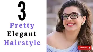 3 Pretty Elegant Hairstyle | New Hairstyle | Easy Hairstyle | Quick Hairstyle | Everyday Hairstyle 