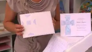 Christening Invitation Set.