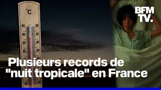 Pourquoi, pendant la canicule, la temp&eacute;rature ne baisse pas la nuit et vous emp&ecirc;che de dormir?
