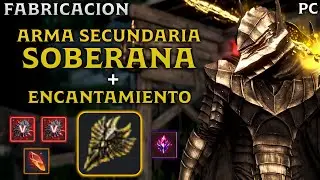 BLACK DESERT SA | FABRICACION ARMA SECUNDARIA SOBERANA | ENCANTANDO EL ARMA | Guía | Español | PC