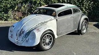 1966 Volkswagen Beetle chop top