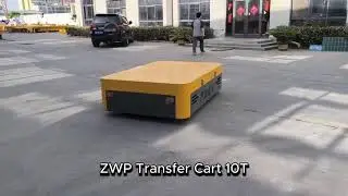 ZWP 10 tons Transfer Cart with Universal Wheel Steering #transfercart #10tons #trackless