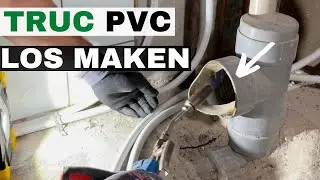 TRUC Hoe moet je PVC afvoer losmaken zonder te breken? Simpel warm maken!