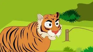 চালাক গরু ও বোকা বাঘ | Clever cow and foolish tiger #toyslandworld | Carton Bangla Video 2025