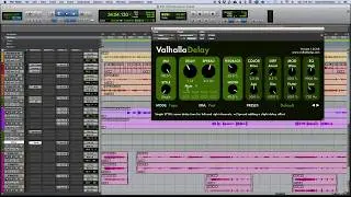 How to duck/sidechain compress your delays for cleaner vocals