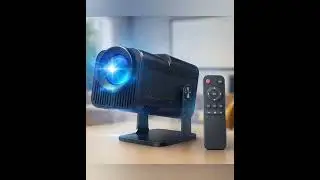 Projetor Hy320 Davely Smart TV Android Wifi6 390 ANSI Lumens Full HD 4K port&aacute;til&nbsp;