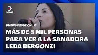 La sanadora argentina Leda Bergonzi visita Chile, cobertura de #DNEWS en vivo