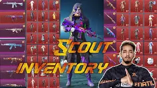 Scout Showing bgmi 2nd Account Inventory | Scout 2000000$ Uc bgmi Inventory Mythic Fashion Account