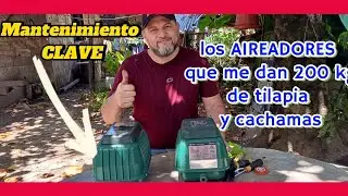 🌿Mantenimiento de Aireadores: La Clave para Alcanzar una Producción de 200 kg de Pescado 📖#aireador