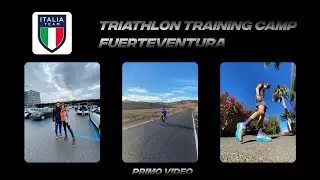 Triathlon Training Camp con la Nazionale Italiana a Fuerteventura - 1° video