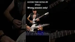 GUESS THE SONG 9 (Wrong answers only!)  #guitarcover #guitarsoloswithtabsandbackingtracks